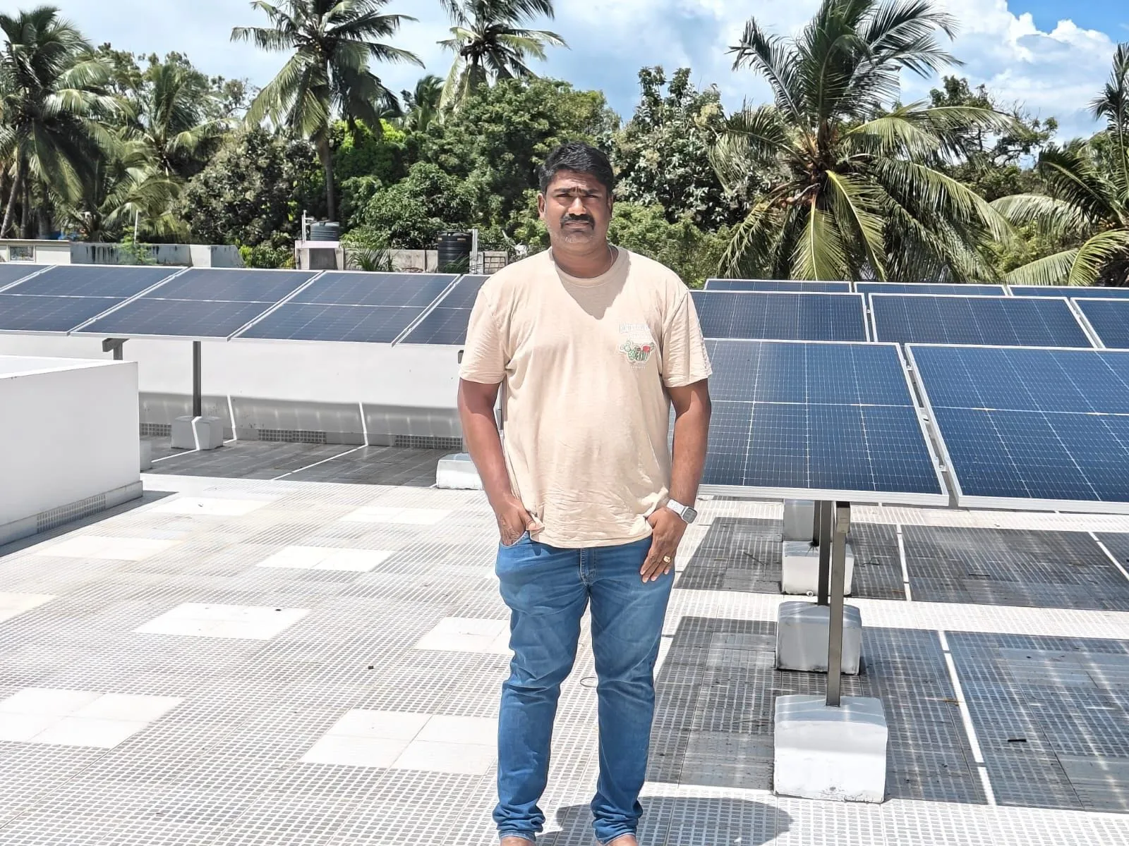Solar Harvezt rooftop solar installation