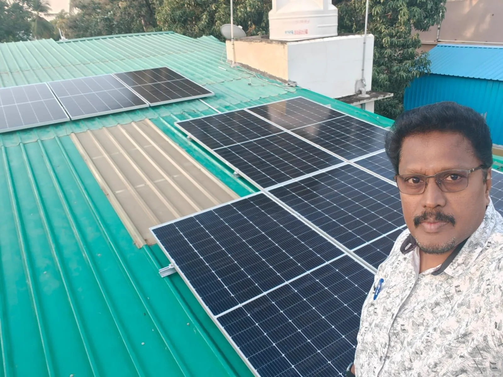 Solar Harvezt rooftop solar installation