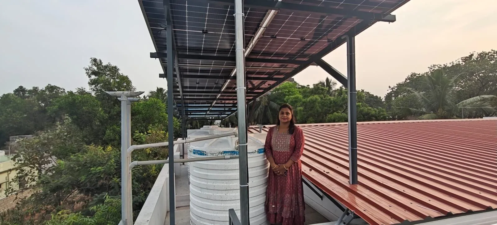 Solar Harvezt elevated-structure solar installation