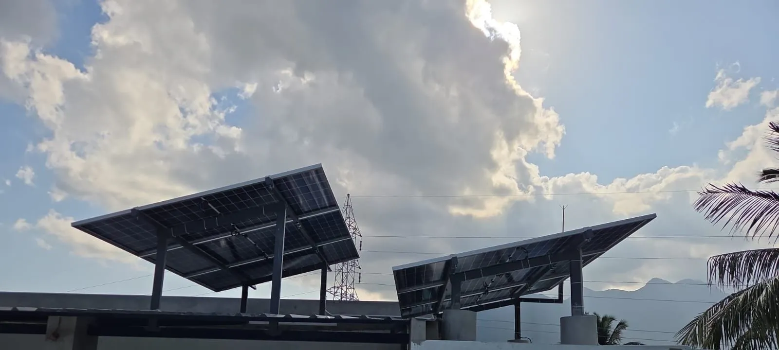 Solar Harvezt elevated-structure solar installation in Erachakulam